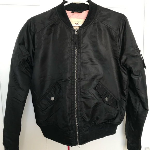 Hollister Nylon Bomber Jacket - Picture 2 of 2